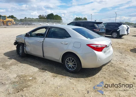 2015 Toyota Corolla L from USA, damaged, VIN 2T1BURHE6FC459405